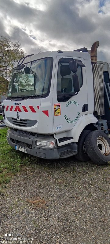 BALAYEUSE FAUN Renault Midlum 150 161800kms 2007 - Road sweeper: picture 2 BALAYEUSE FAUN Renault Midlum 150 161800kms 2007 - Road sweeper: picture 2