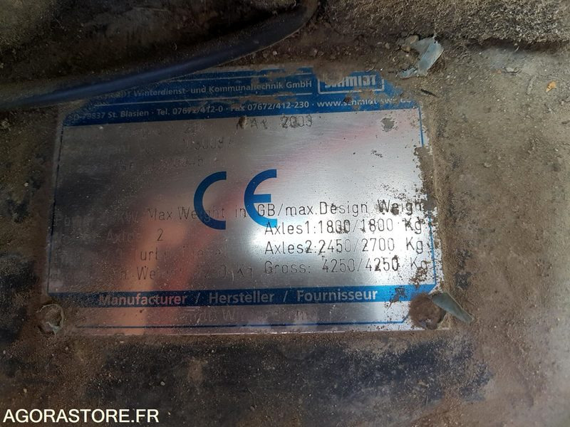 BALAYEUSE SCHMIDT COMPACT 200 - Road sweeper: picture 2 BALAYEUSE SCHMIDT COMPACT 200 - Road sweeper: picture 2