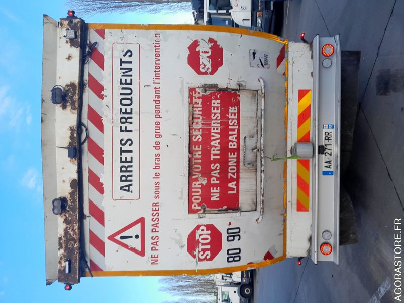 BENNE GRUE RENAULT GO (1571-VPIDF) - Garbage truck: picture 5 BENNE GRUE RENAULT GO (1571-VPIDF) - Garbage truck: picture 5