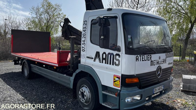 CAMION PLATEAU MERCEDES 15T - 2000 - Dropside/ Flatbed truck, Crane truck: picture 1 CAMION PLATEAU MERCEDES 15T - 2000 - Dropside/ Flatbed truck, Crane truck: picture 1