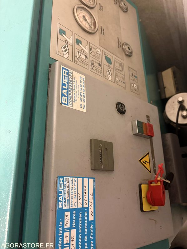Compresseur BAUER type MV5 - Air compressor: picture 3 Compresseur BAUER type MV5 - Air compressor: picture 3