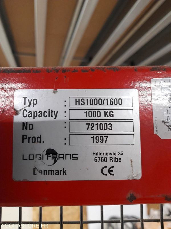 GERBEUR - LOGITRANS - 1997 - Stacker: picture 4 GERBEUR - LOGITRANS - 1997 - Stacker: picture 4