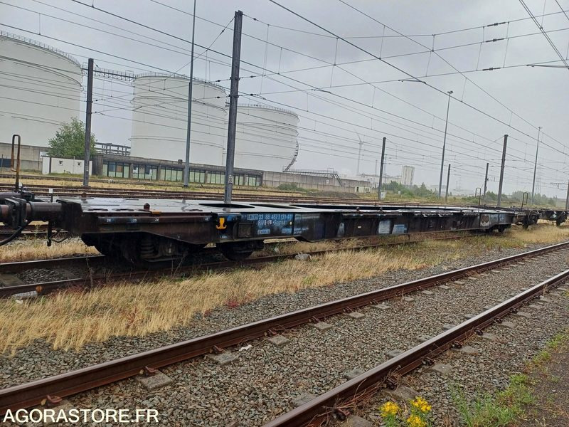 Wagon plat intermodal type Sggnss – modèle 6432B0-4, 72 pieds - 2004 (ref 1520) - Other machinery: picture 1 Wagon plat intermodal type Sggnss – modèle 6432B0-4, 72 pieds - 2004 (ref 1520) - Other machinery: picture 1