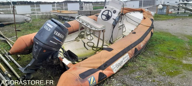 Zodiac Bayer Semi-rigide 5.80 + remorque route - Other machinery: picture 1 Zodiac Bayer Semi-rigide 5.80 + remorque route - Other machinery: picture 1