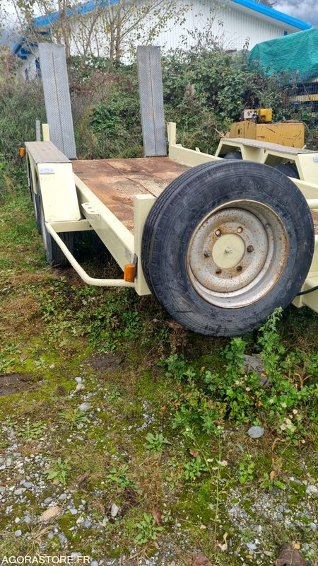 REMORQUE - MOIROUD - 2005 - Low loader trailer: picture 4 REMORQUE - MOIROUD - 2005 - Low loader trailer: picture 4