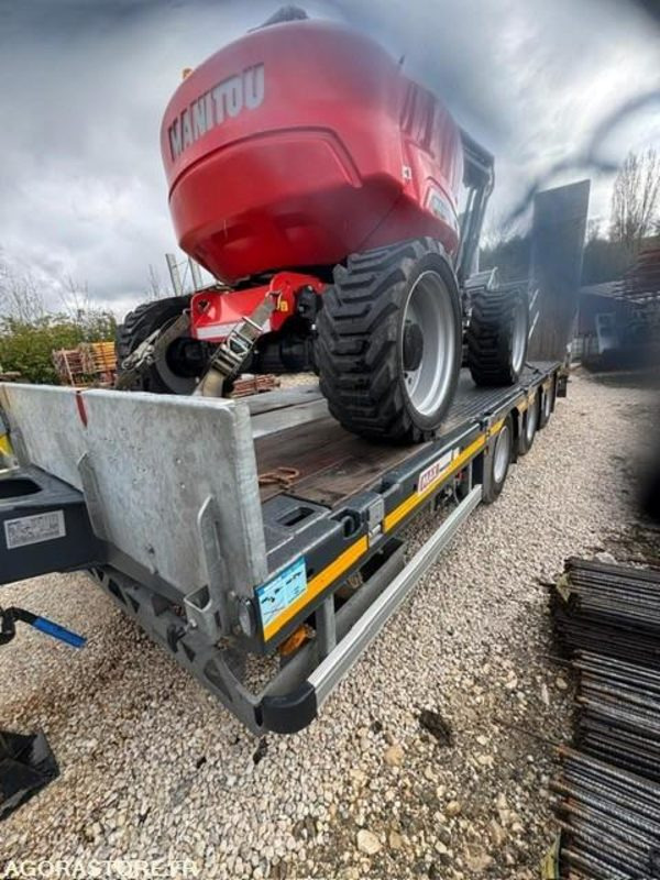 REMORQUE PORTE ENGIN 3 ESSIEUX CENTRAUX MAX TRAILER 2022 1500 KM - Low loader trailer: picture 3 REMORQUE PORTE ENGIN 3 ESSIEUX CENTRAUX MAX TRAILER 2022 1500 KM - Low loader trailer: picture 3
