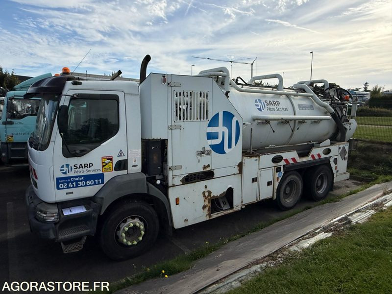 RENAULT HYDROCUREUR ADR 2646-YC-49 VENTE EXPORT EXCLUSIVEMENT - Vacuum truck: picture 1 RENAULT HYDROCUREUR ADR 2646-YC-49 VENTE EXPORT EXCLUSIVEMENT - Vacuum truck: picture 1