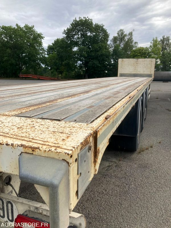 Semi-remorque Plateau Fruehauf - 2014 (3907) - Dropside/ Flatbed semi-trailer: picture 1 Semi-remorque Plateau Fruehauf - 2014 (3907) - Dropside/ Flatbed semi-trailer: picture 1