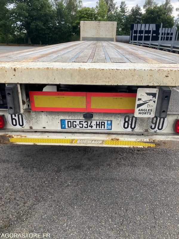 Semi-remorque Plateau Fruehauf - 2014 (3907) - Dropside/ Flatbed semi-trailer: picture 2 Semi-remorque Plateau Fruehauf - 2014 (3907) - Dropside/ Flatbed semi-trailer: picture 2