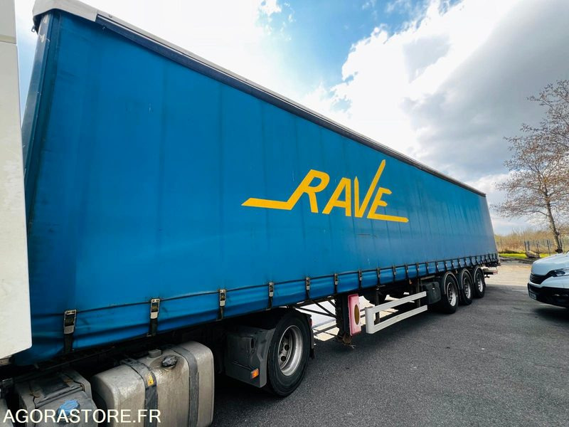 Semi-remorque Bâchée Fruehauf 2011 (3679) - Semi-trailer: picture 3 Semi-remorque Bâchée Fruehauf 2011 (3679) - Semi-trailer: picture 3