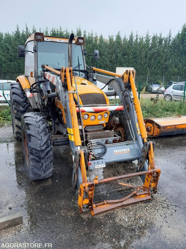 TRACTEUR RENAULT ERGOS446 avec chargeur FAUCHEUX F26R 7580h - Farm tractor: picture 1 TRACTEUR RENAULT ERGOS446 avec chargeur FAUCHEUX F26R 7580h - Farm tractor: picture 1