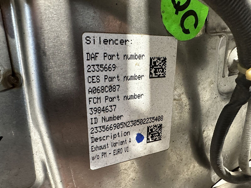Catalytic converter for Truck DAF exhaust catalyst: picture 8