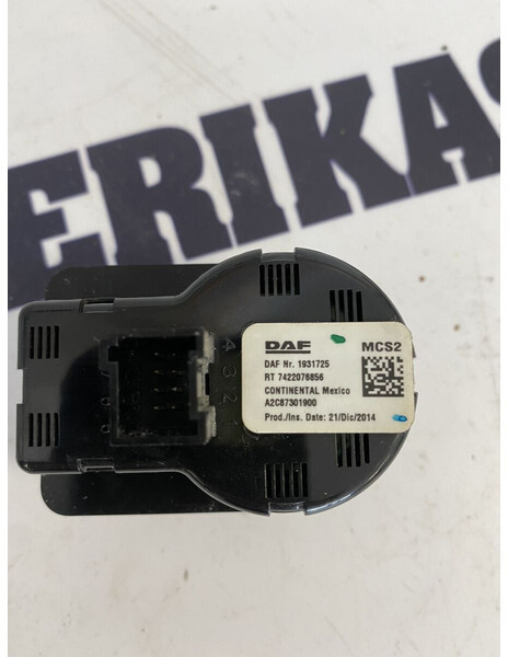 DAF menu switch - Dashboard for Truck: picture 3 DAF menu switch - Dashboard for Truck: picture 3