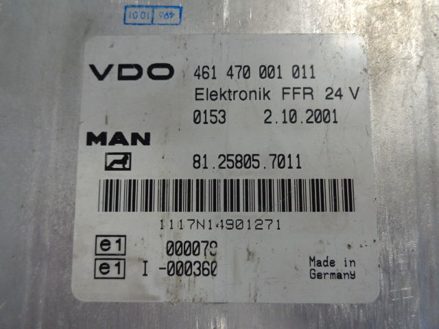 MAN elektronik FFR - ECU for Truck: picture 2 MAN elektronik FFR - ECU for Truck: picture 2