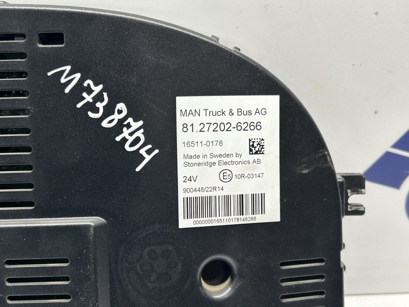 MAN instrument cluster, dashboard UK version - Dashboard for Truck: picture 3 MAN instrument cluster, dashboard UK version - Dashboard for Truck: picture 3