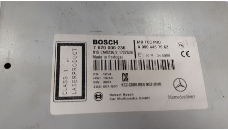 Mercedes-Benz Radio Navigation system - Dashboard for Truck: picture 4 Mercedes-Benz Radio Navigation system - Dashboard for Truck: picture 4