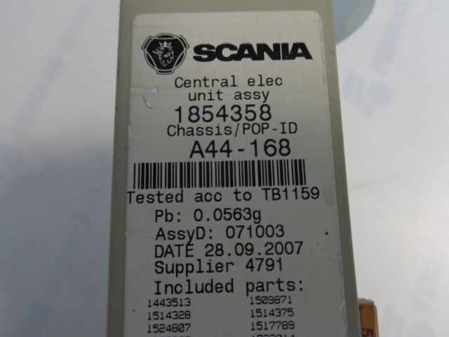 Scania Fuse relay protection 1854358, 1746773, 1780654, 1746773 "WORLDW - Electrical system for Truck: picture 5 Scania Fuse relay protection 1854358, 1746773, 1780654, 1746773 "WORLDW - Electrical system for Truck: picture 5