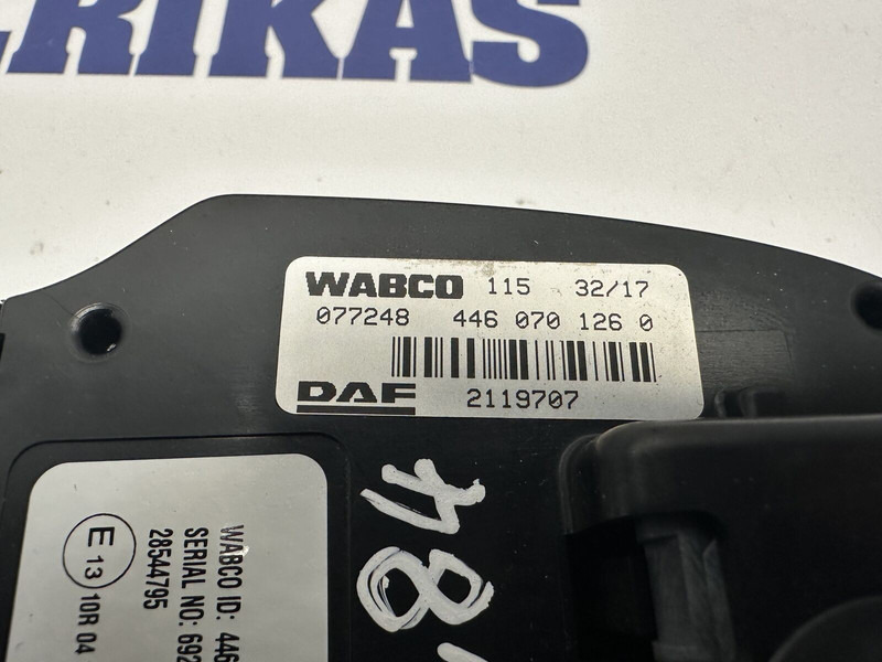 Wabco XF106 - Electrical system: picture 3 Wabco XF106 - Electrical system: picture 3