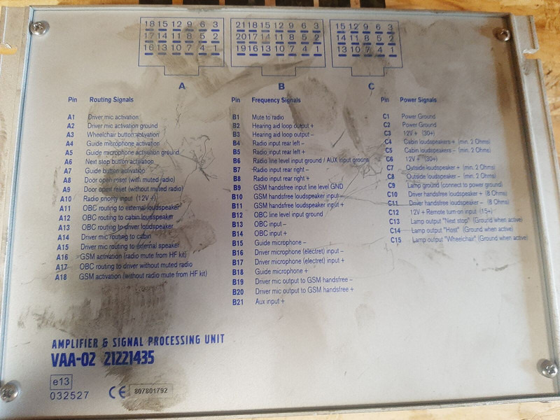 Volvo Blaupunkt BPA49 - ECU: picture 2 Volvo Blaupunkt BPA49 - ECU: picture 2