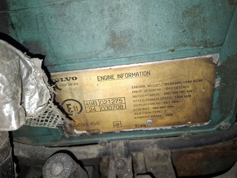Volvo D12A - Engine: picture 3 Volvo D12A - Engine: picture 3