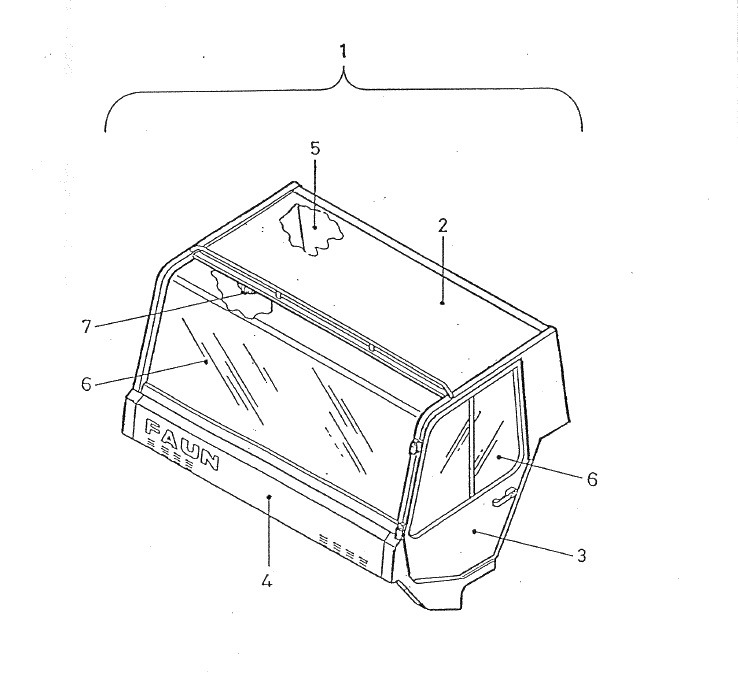 Tadano Faun RTF - Cab for Mobile crane: picture 1 Tadano Faun RTF - Cab for Mobile crane: picture 1