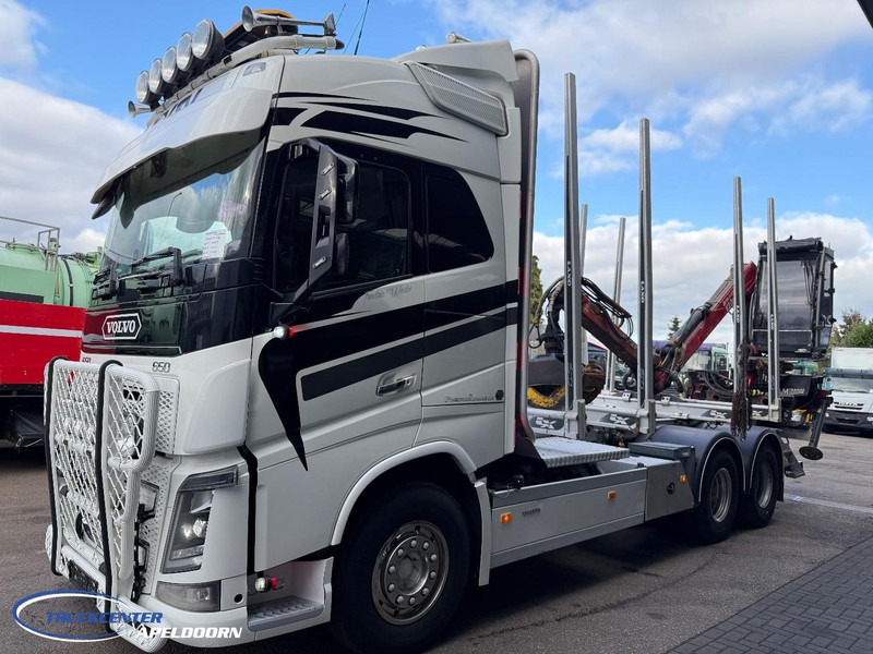 Volvo FH 650 6x4, FTG V1000X.81 laadkraan - Timber truck, Crane truck: picture 3 Volvo FH 650 6x4, FTG V1000X.81 laadkraan - Timber truck, Crane truck: picture 3