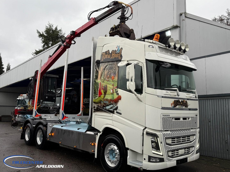 Volvo FH 750 Loglift, 6x4, Dynamic steering, Special painting - Timber truck, Crane truck: picture 1 Volvo FH 750 Loglift, 6x4, Dynamic steering, Special painting - Timber truck, Crane truck: picture 1