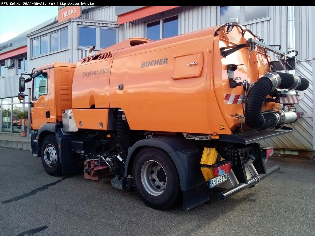 MAN TGM 15.290 4x2 BL CityFant 6000 SH Doppelseitige - Road sweeper: picture 3 MAN TGM 15.290 4x2 BL CityFant 6000 SH Doppelseitige - Road sweeper: picture 3