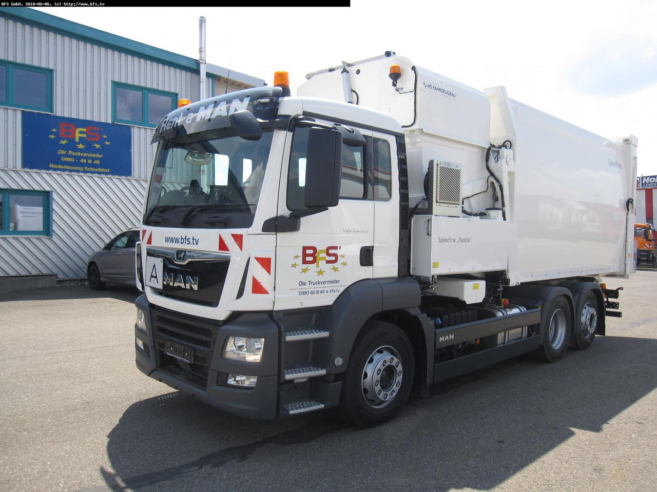 MAN TGS 26.320 6x2-4 LL HS SL Speedline 27 PPK - ViS - Garbage truck: picture 1 MAN TGS 26.320 6x2-4 LL HS SL Speedline 27 PPK - ViS - Garbage truck: picture 1