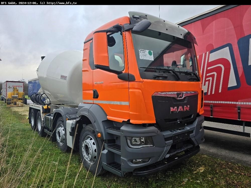 MAN TGS (TG3) 32.400 8x4 BB CH Betonmischer Stetter - Concrete mixer truck: picture 1 MAN TGS (TG3) 32.400 8x4 BB CH Betonmischer Stetter - Concrete mixer truck: picture 1