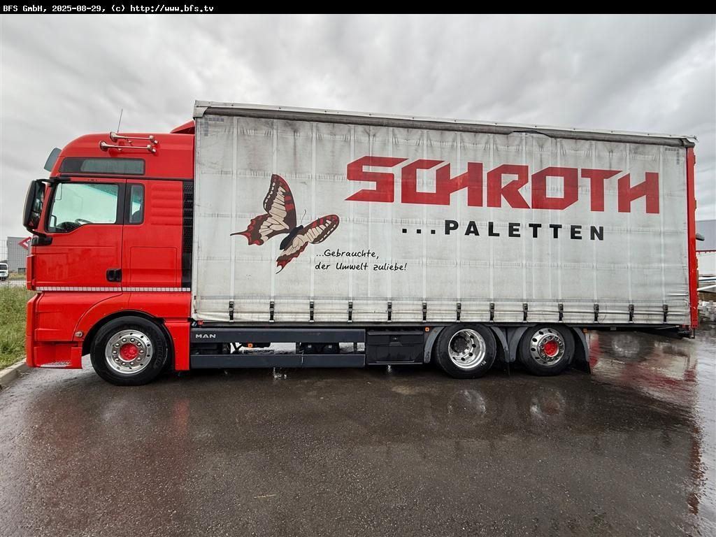 MAN TGX 26.440 6x2-2 LL lenk lift Achse Hub-Dach MAN TGX 26.440 6x2-2 LL lenk lift Achse Hub-Dach - Curtainsider truck: picture 2 MAN TGX 26.440 6x2-2 LL lenk lift Achse Hub-Dach MAN TGX 26.440 6x2-2 LL lenk lift Achse Hub-Dach - Curtainsider truck: picture 2