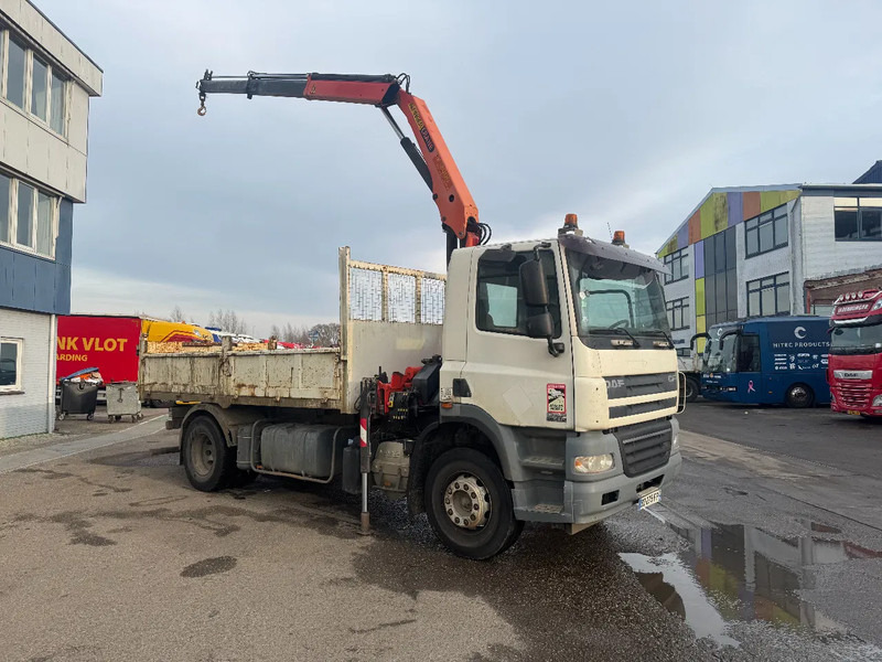 DAF CF 85.410 4X2 PALFINGER PK 12000 + KIPPER - Tipper, Crane truck: picture 2 DAF CF 85.410 4X2 PALFINGER PK 12000 + KIPPER - Tipper, Crane truck: picture 2