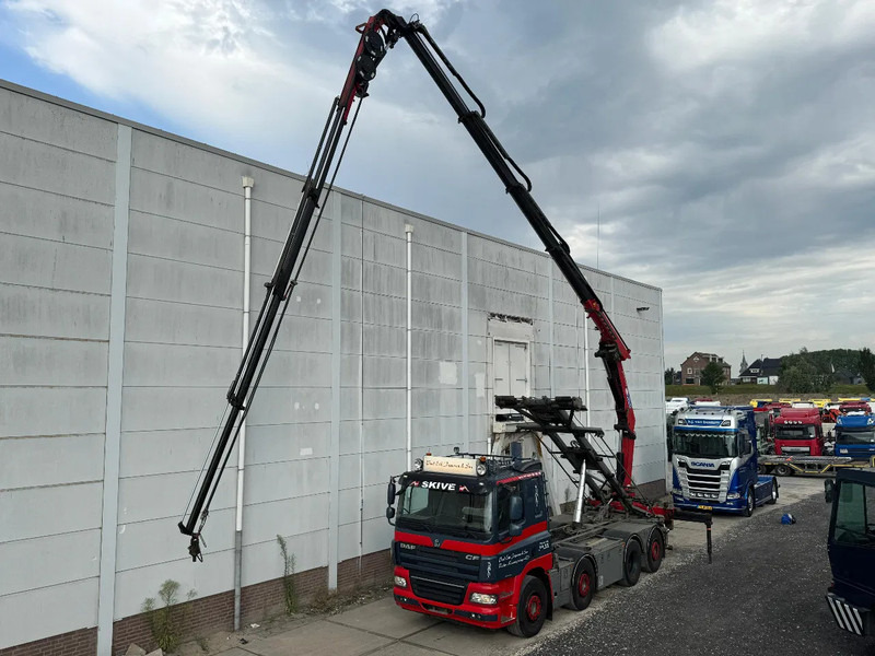 DAF CF 85.460 8X2 + YEAR 2016 HMF CRANE 2620-K4 + FLYJIB + WINCH + REMOTE - Cable system truck, Crane truck: picture 2 DAF CF 85.460 8X2 + YEAR 2016 HMF CRANE 2620-K4 + FLYJIB + WINCH + REMOTE - Cable system truck, Crane truck: picture 2