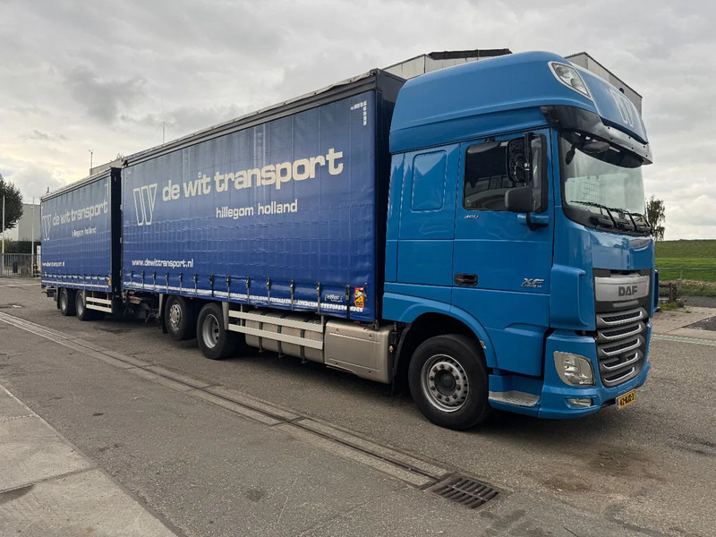 DAF XF 460 6X2 EURO 6 + FLOOR HANGER MOT 07-2026 - Curtainsider truck: picture 3 DAF XF 460 6X2 EURO 6 + FLOOR HANGER MOT 07-2026 - Curtainsider truck: picture 3