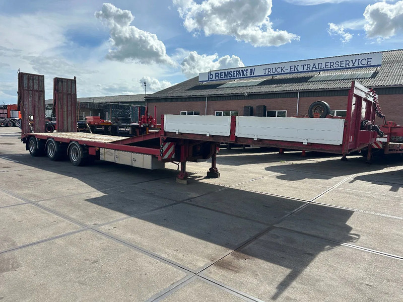 Low loader semi-trailer Diversen LAST AXLE STEERING, REMOTE CONTROLE, DOUBLE HYDRAULIC RAMPS: picture 7
