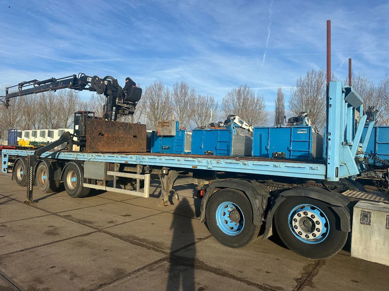 Floor HIAB Roller 165-F3 Rotator - Dropside/ Flatbed semi-trailer: picture 1 Floor HIAB Roller 165-F3 Rotator - Dropside/ Flatbed semi-trailer: picture 1