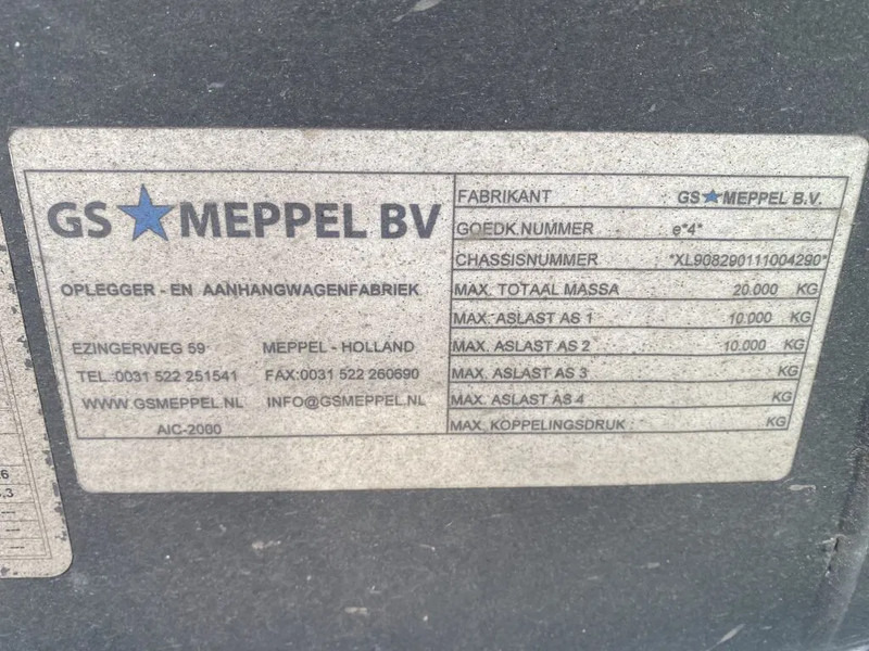 Container transporter/ Swap body trailer GS AIC-2000 - BPW + BDF SYSTEM: picture 14 Container transporter/ Swap body trailer GS AIC-2000 - BPW + BDF SYSTEM: picture 14