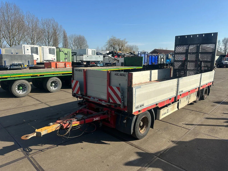 KEL-BERG 3 AXLE , RAMP 2E LIFT AXLE - Dropside/ Flatbed trailer: picture 2 KEL-BERG 3 AXLE , RAMP 2E LIFT AXLE - Dropside/ Flatbed trailer: picture 2