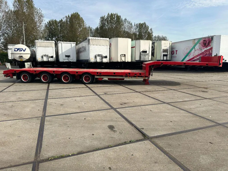 KEL-BERG 4 AXLE, EXTANDABLE, 2 AXEL STEERING - Low loader semi-trailer: picture 4 KEL-BERG 4 AXLE, EXTANDABLE, 2 AXEL STEERING - Low loader semi-trailer: picture 4