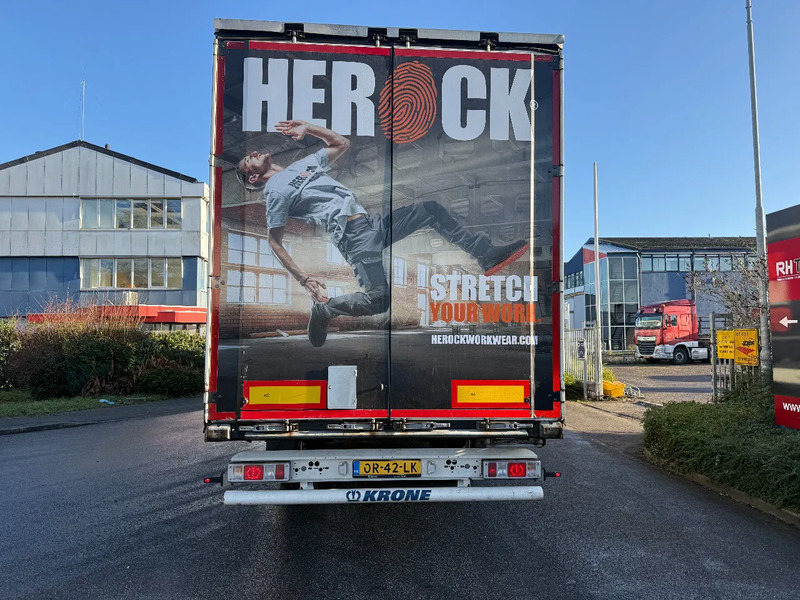 Krone SD - 3 AXLE + ALU BORDEN + SLIDING ROOF - Curtainsider semi-trailer: picture 4 Krone SD - 3 AXLE + ALU BORDEN + SLIDING ROOF - Curtainsider semi-trailer: picture 4