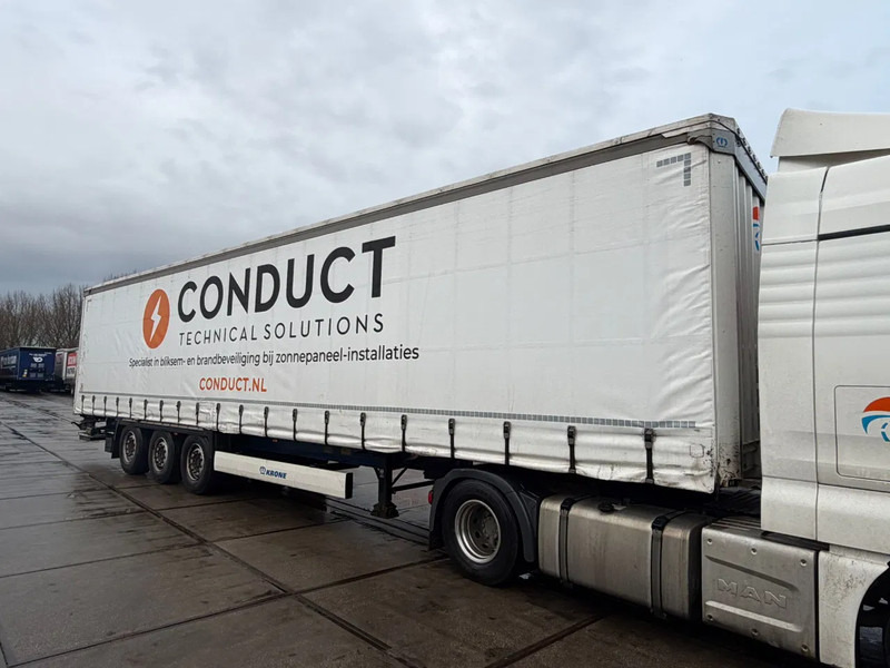 Krone SD 3 AXLE DHOLLANDIA 2000 KG - Curtainsider semi-trailer: picture 2 Krone SD 3 AXLE DHOLLANDIA 2000 KG - Curtainsider semi-trailer: picture 2