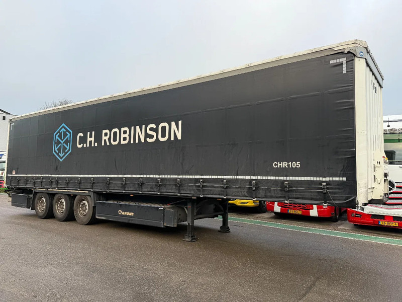 Krone SD - 3 AXLE - DISC BRAKES + SLIDING ROOF - Curtainsider semi-trailer: picture 3 Krone SD - 3 AXLE - DISC BRAKES + SLIDING ROOF - Curtainsider semi-trailer: picture 3