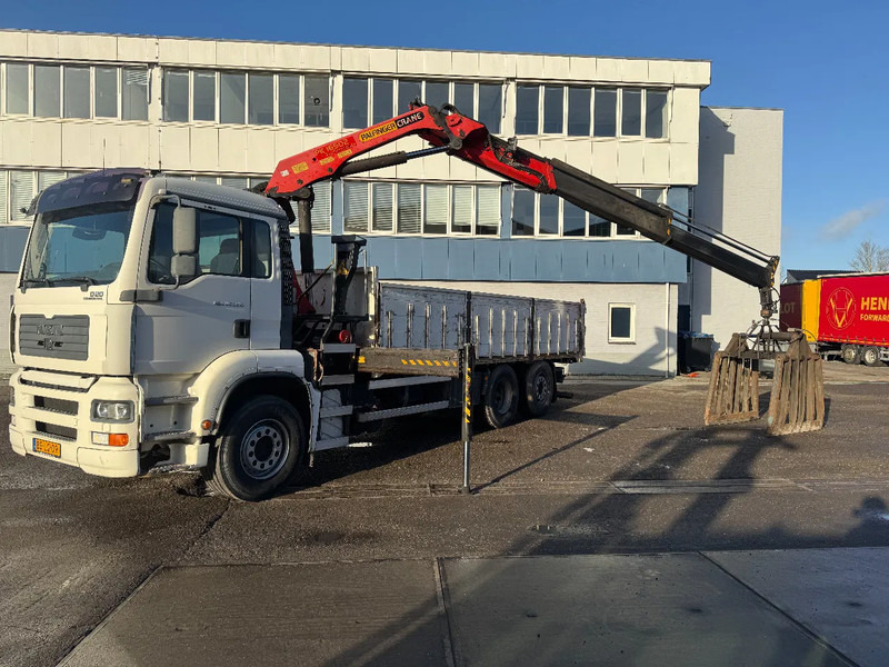 MAN TGA 26.350 6X2 KIPPER + PALFINGER PK16502 + REMOTE CONTROL - Tipper, Crane truck: picture 5 MAN TGA 26.350 6X2 KIPPER + PALFINGER PK16502 + REMOTE CONTROL - Tipper, Crane truck: picture 5