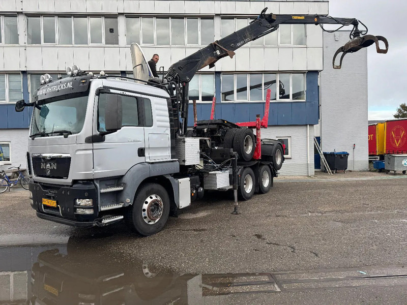 MAN TGS 33.480 6X4 + HIAB 251S.82 + TRAILER 2 AXLE KRAEMER - Crane truck: picture 2 MAN TGS 33.480 6X4 + HIAB 251S.82 + TRAILER 2 AXLE KRAEMER - Crane truck: picture 2