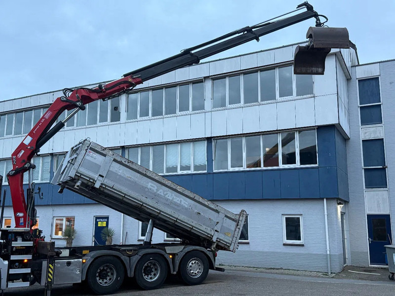 MAN TGS 35.480 8X4 + HMF 2420-K3 REMOTE + TIPPER - Crane truck: picture 3 MAN TGS 35.480 8X4 + HMF 2420-K3 REMOTE + TIPPER - Crane truck: picture 3