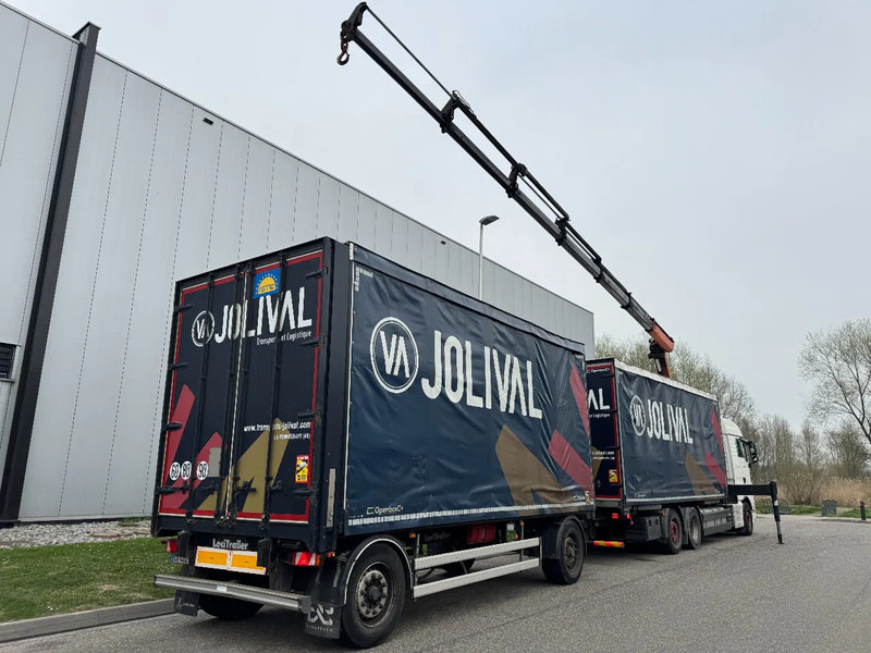 MAN TGX 26.480 6X2 - EURO 6 + PALFINGER PK20002 + REMOTE + LECITRAILER HANGER - Curtainsider truck, Crane truck: picture 2 MAN TGX 26.480 6X2 - EURO 6 + PALFINGER PK20002 + REMOTE + LECITRAILER HANGER - Curtainsider truck, Crane truck: picture 2
