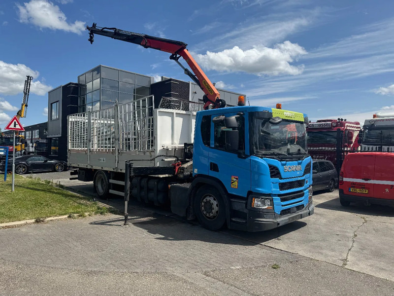 Scania P280 4X2 EURO 6 PALFINGER PK12002 + REMOTE CONTROL - Dropside/ Flatbed truck, Crane truck: picture 1 Scania P280 4X2 EURO 6 PALFINGER PK12002 + REMOTE CONTROL - Dropside/ Flatbed truck, Crane truck: picture 1