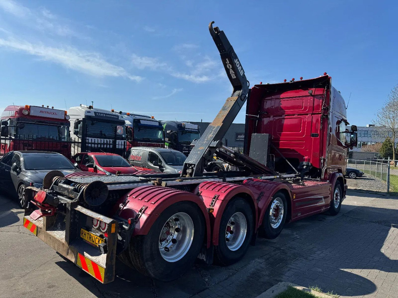 Scania R450 8X2 - EURO 6 + JOAB 24T HOOKLIFT + LIFT/STE - Hook lift truck: picture 3 Scania R450 8X2 - EURO 6 + JOAB 24T HOOKLIFT + LIFT/STE - Hook lift truck: picture 3
