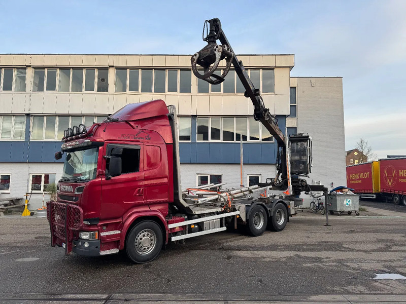 Scania R580 V8 6X4 EURO 6 JONSERED 1080 79 R HUB REDUCTION - Timber truck, Crane truck: picture 1 Scania R580 V8 6X4 EURO 6 JONSERED 1080 79 R HUB REDUCTION - Timber truck, Crane truck: picture 1