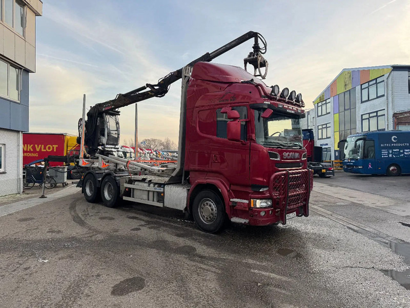 Scania R580 V8 6X4 EURO 6 JONSERED 1080 79 R HUB REDUCTION - Crane truck: picture 4 Scania R580 V8 6X4 EURO 6 JONSERED 1080 79 R HUB REDUCTION - Crane truck: picture 4